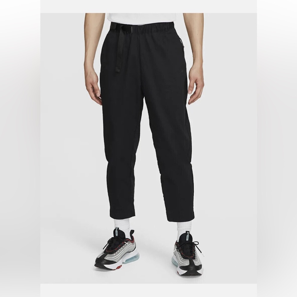 Nike Tech Pack Woven Unlined Sneaker Trousers Black - Size M